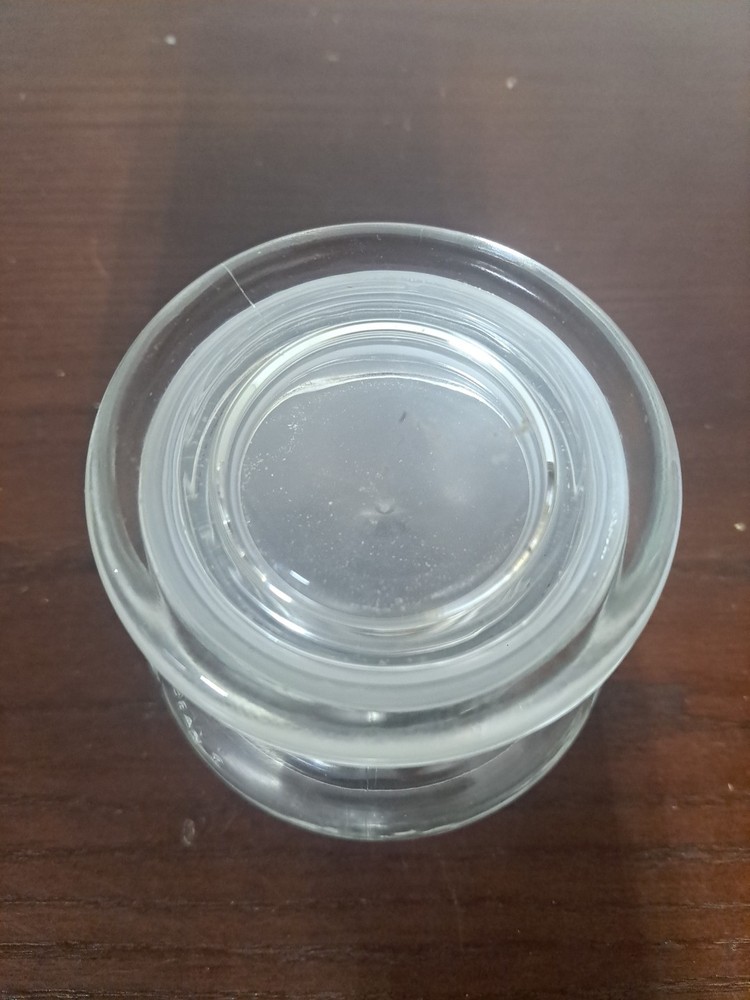 Embossed Jelly Belly Classic Glass Candy Jar