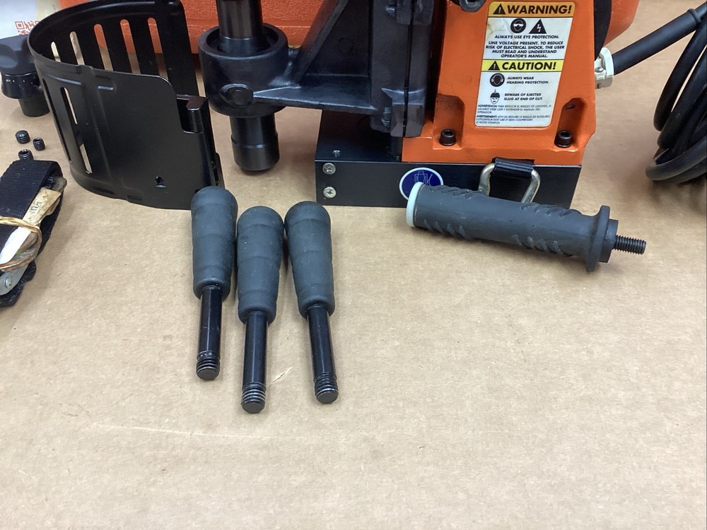 JHM Slugger Holemaker II Magnetic Drill With Case And Bits
