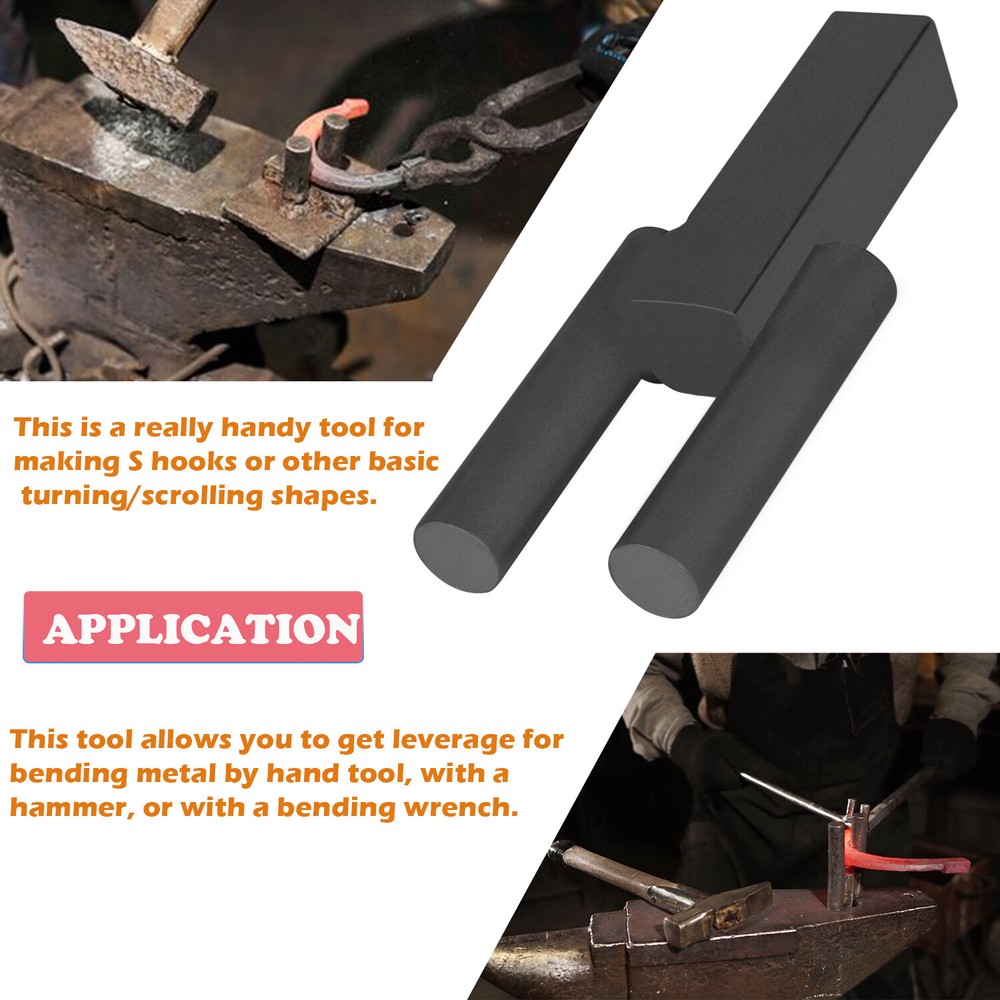 Blacksmith Hardy Anvil Tool 1" Hardy Blacksmith Bending Fork Scrolling Twisting