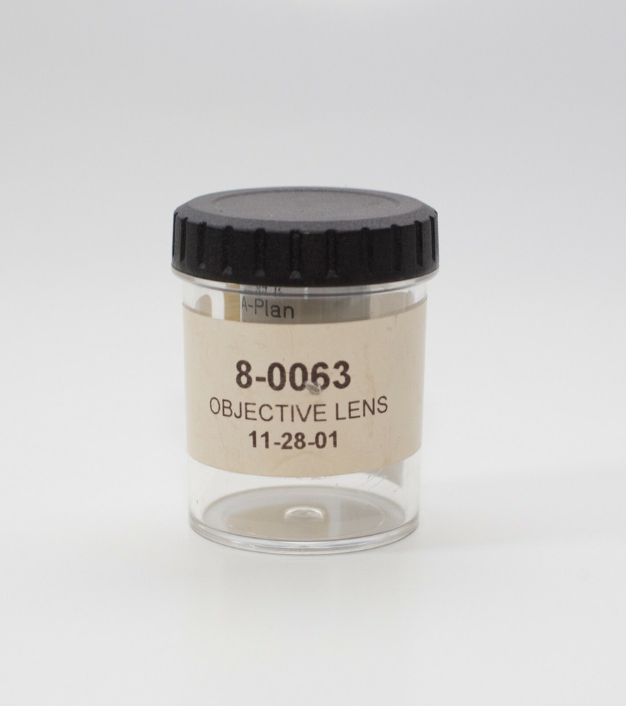 Zeiss A-Plan 10x/0.25 ~ Ph1 Phase Contrast Microscope Objective # 460417