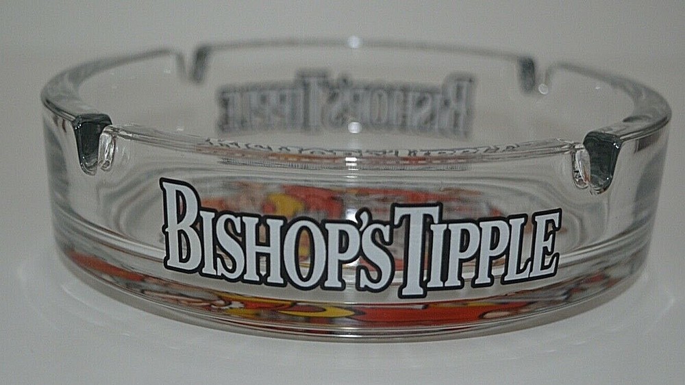 SUPERB 'BISHOP'S TIPPLE' ASHTRAY! FABULOUS LOOKING! SUITABLE ANY DRINKS AREA!
