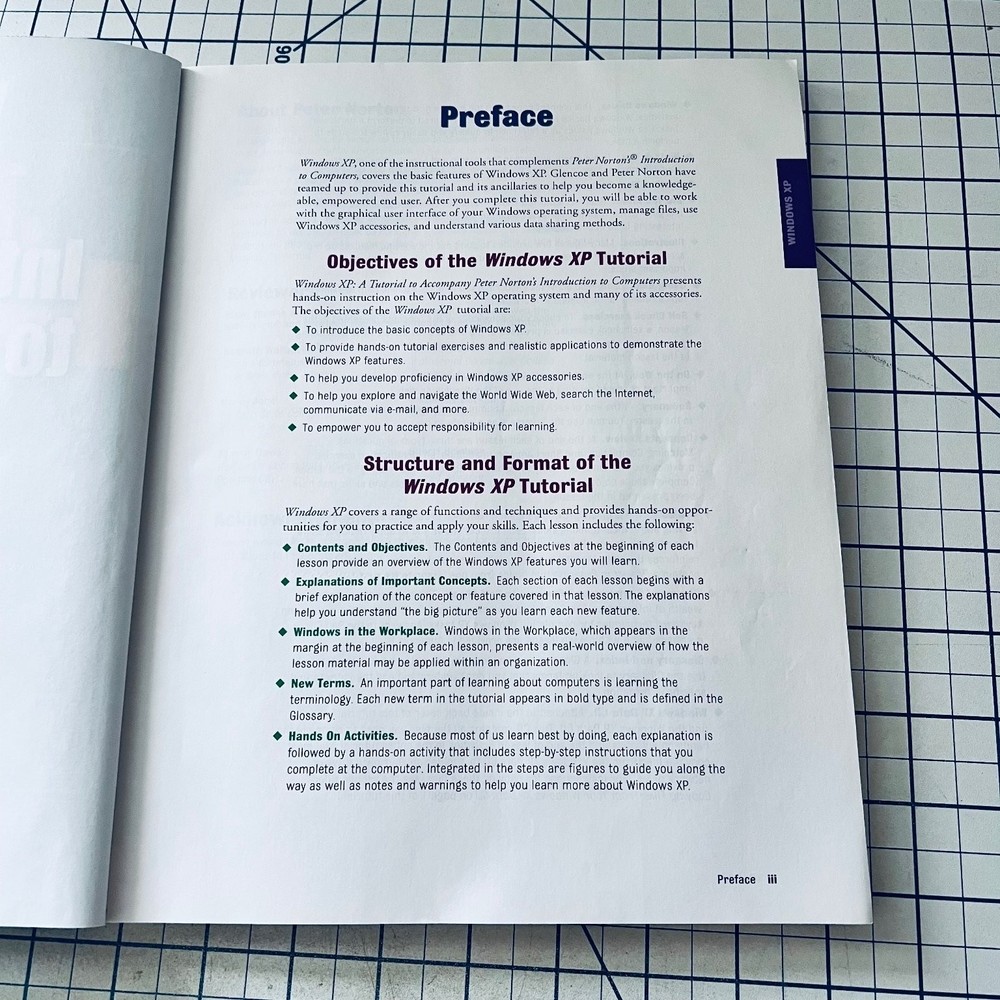 Windows XP Peter Norton Introduction to Computers Manual 2003 with CD-ROM Book