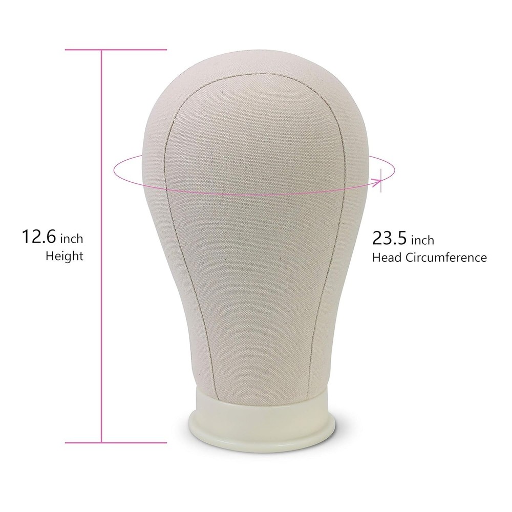 23.5" Wig Head Stand Set - Mannequin Display Styling