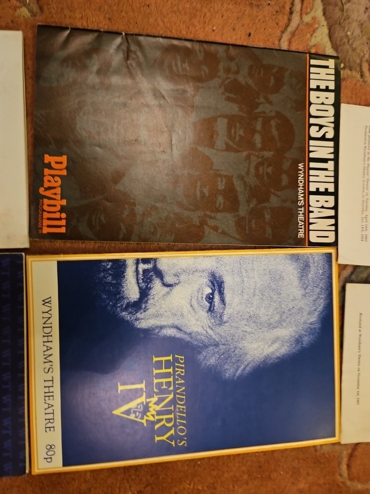 6 'Wyndham's' Theatre Programmes