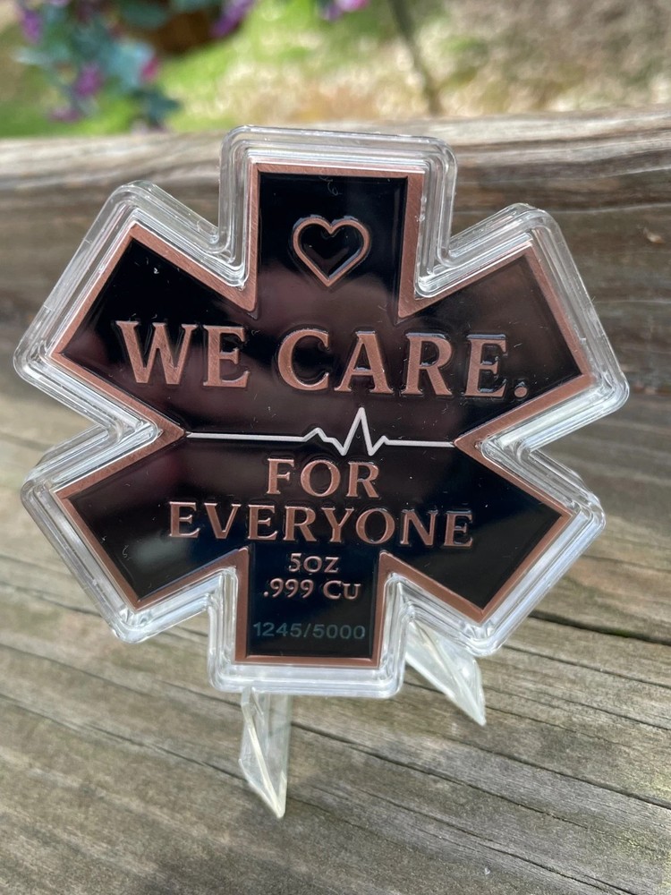 EMS First Responder 5 Oz Copper in STACKABLE Capsule - LOW SERIALS!