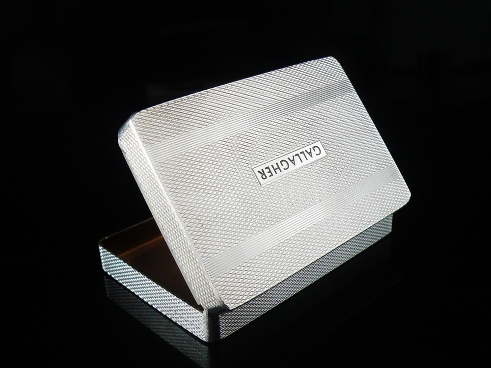Gallagher Sterling Silver Multi Purpose Box, Peter John Doherty 2005