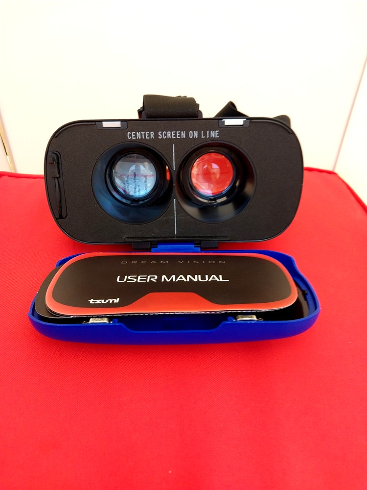 Dream Vision VR Virtual Reality 360 Smartphone Headset  iOS Android Black