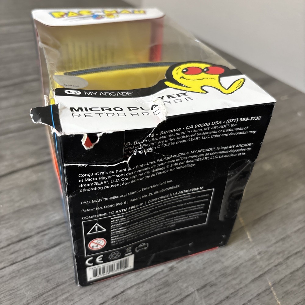 My Arcade - Micro Player Retro Arcade - Pac-Man - Sealed Box Damage