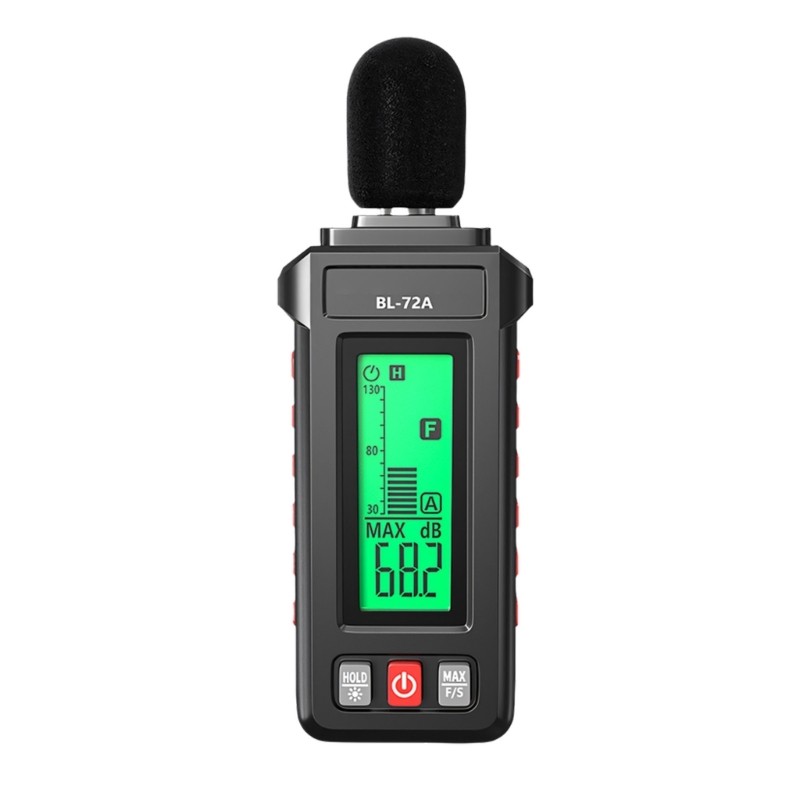 Handheld Decibel Reader For Acoustics Engineering And Environmental Assessment
