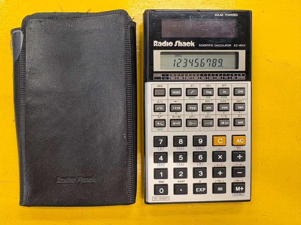 Radio Shack Calculator  EC -4014 vintage