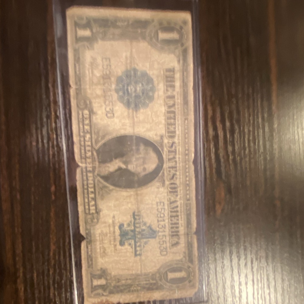 1923 US Large Silver Certificate $1 Banknote Circulated