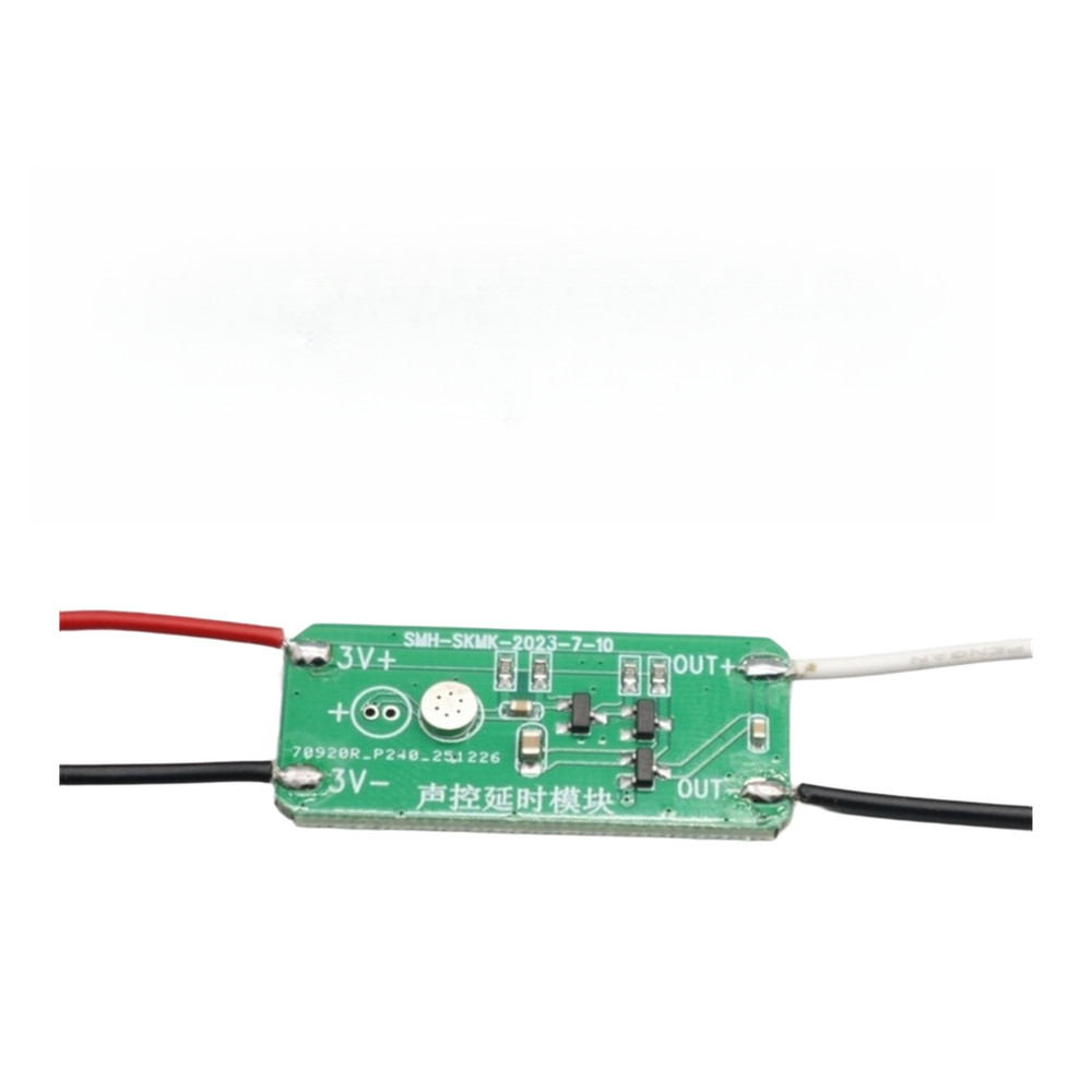 PCB Mounted Sound Switch 6 Second Delay for Educational Electronics Kits