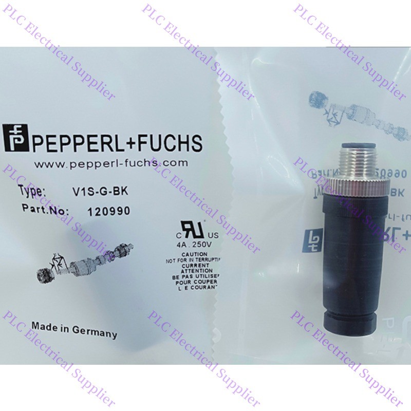 One NEW PEPPERL + FUCHS V1S-G-BK Proximity Switch Connector Fast Shipping