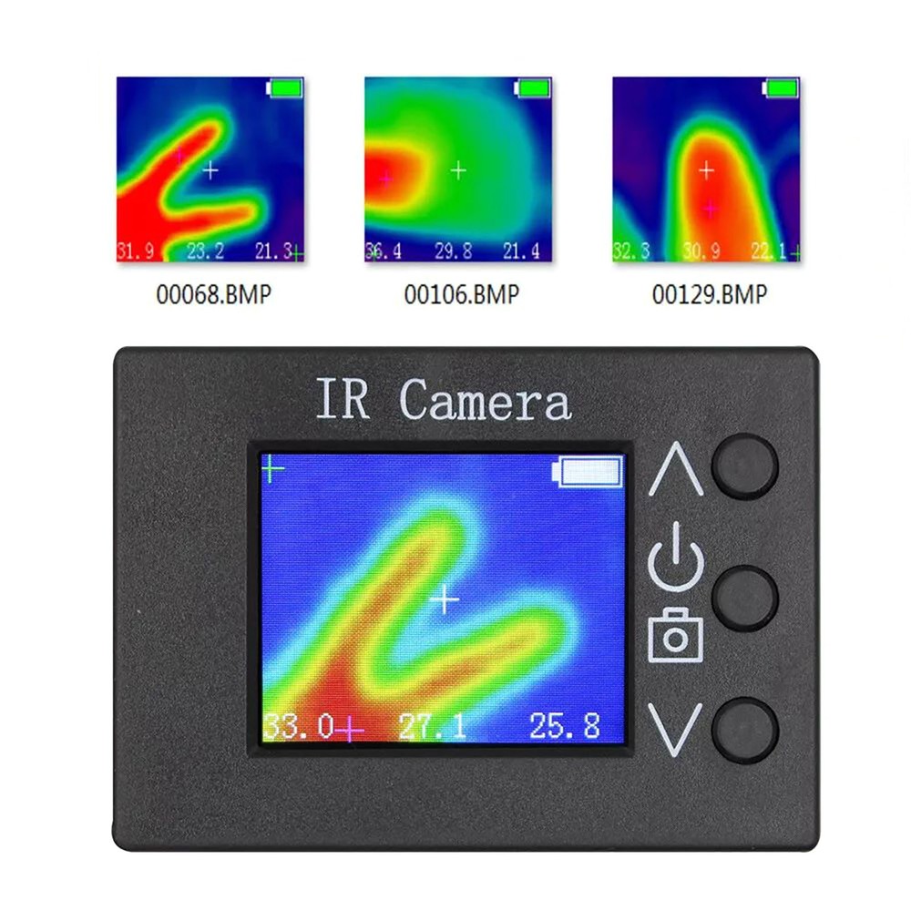MLX90640 Handheld Digital Infrared Thermal Temperature Imager Camera Heating