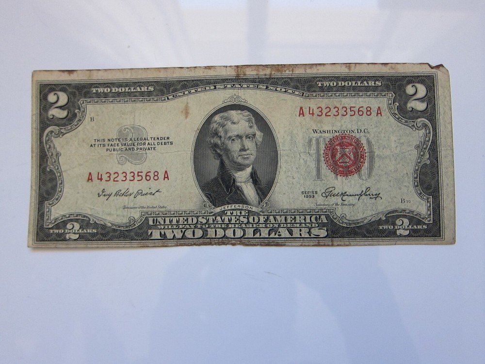 1953 $2 Red Seal #43233568