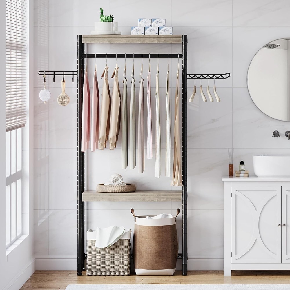 Over the Washer and Dryer Storage Shelf