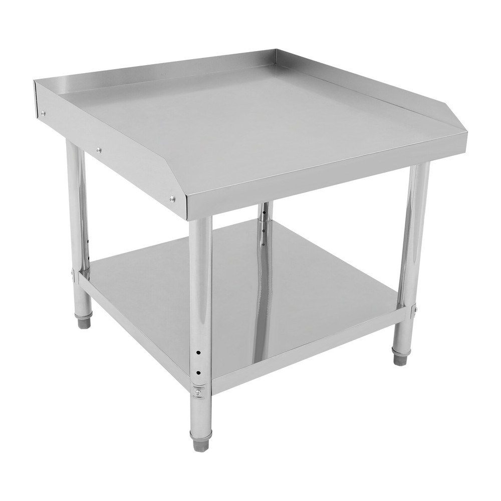Commercial Work Table Stainless Steel Adjustable Kitchen Prep Working Bench