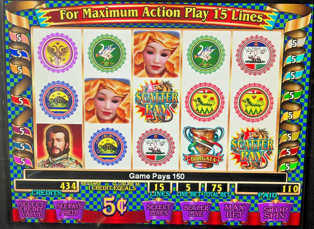 IGT I-GAME Palio Pix Software