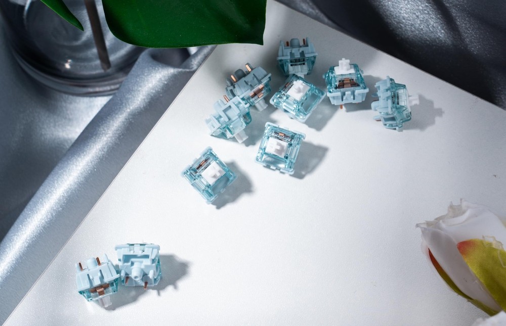 35 PCS Zero Keyboard Switch Linear 45gf Force SMD LED MX Compatible