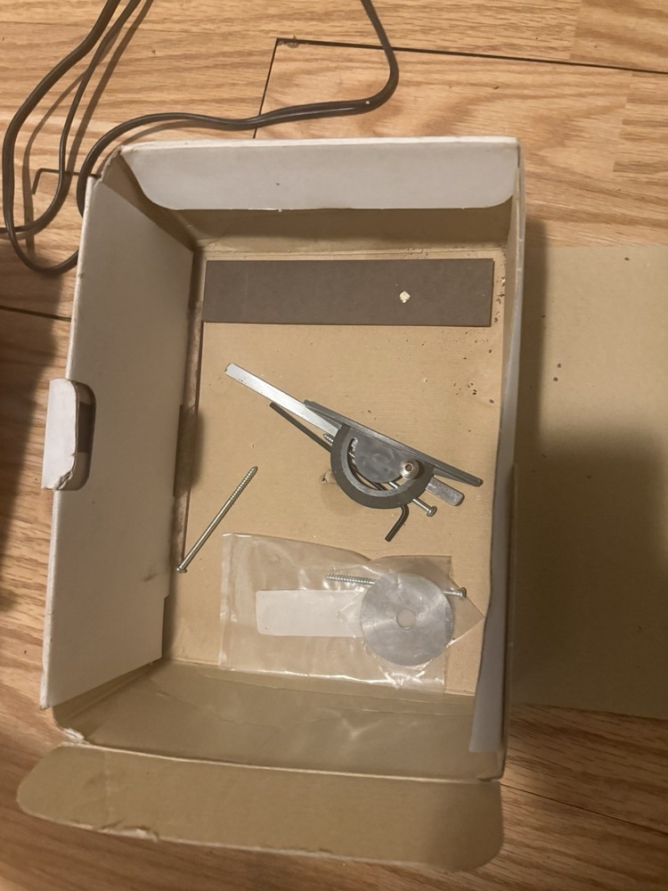 MicroLux Micro-Mark Miniature Table Saw Pre Owned Tested working micro lux