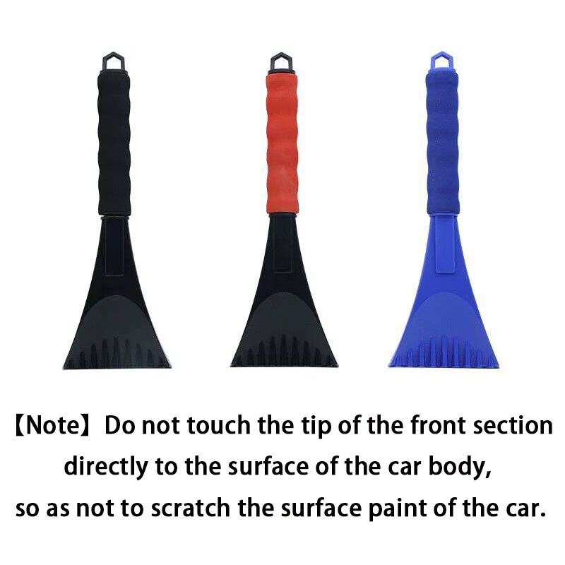 1Pc New ICE Scraper Soft Handle For CAR & VAN Windshield Snow Remover Red