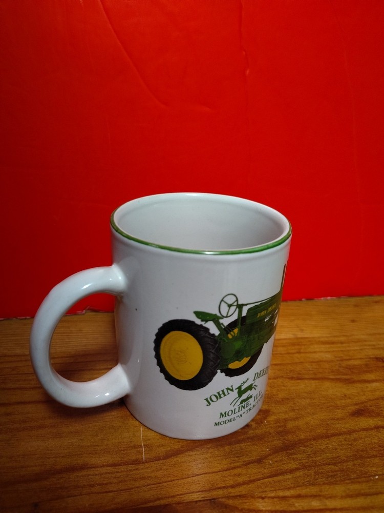John Deere Tractor Coffee Mug EUC