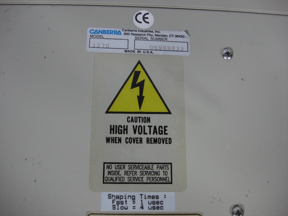 Canberra InSpector DeskTop Model 1270 Multi Channel Analyzer