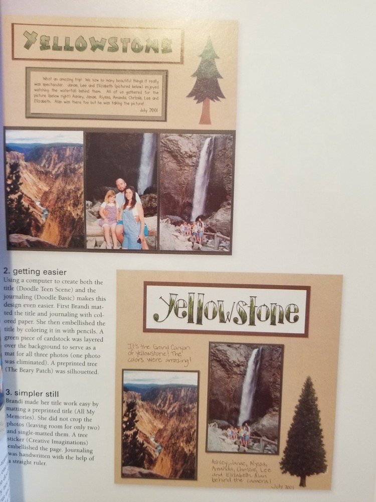 Vintage fast & Easy Scrapbooking Memory Makers Special Issue Fall 2002