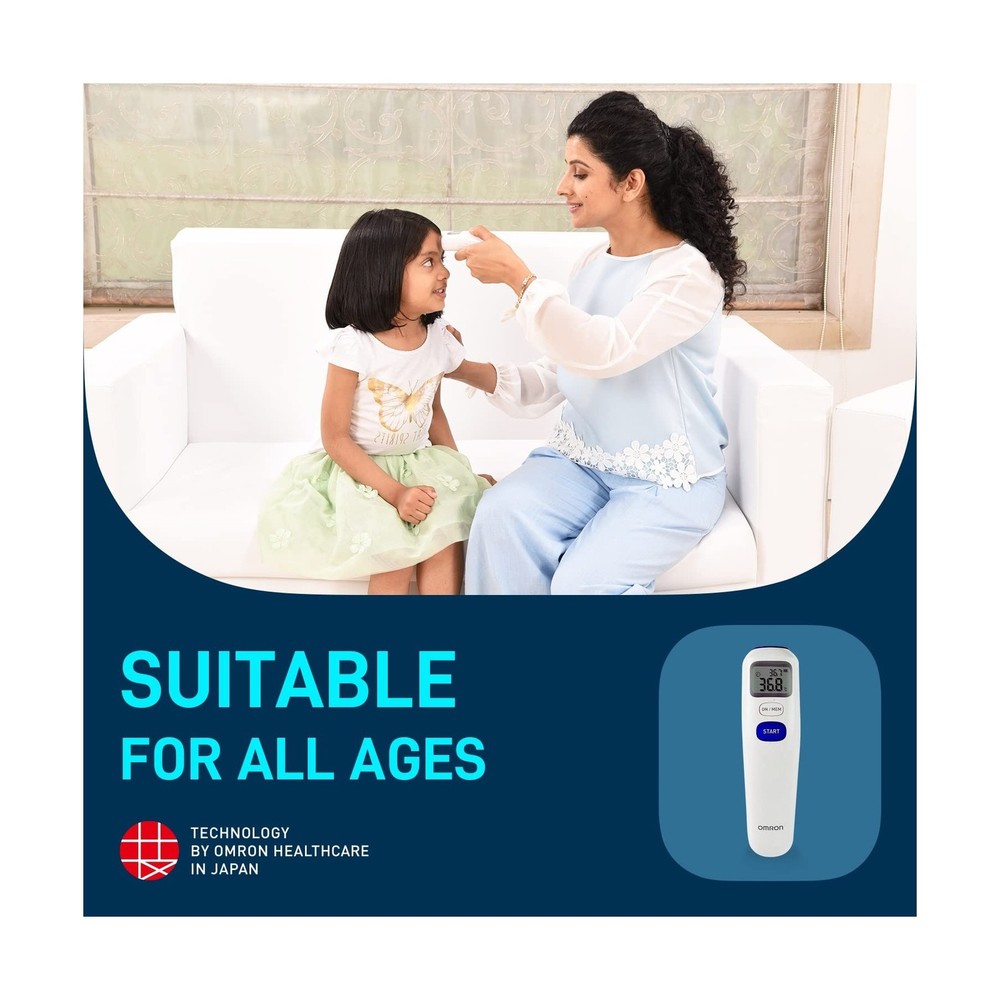 Omron Mc-720 Non-Contact Forehead Thermometer