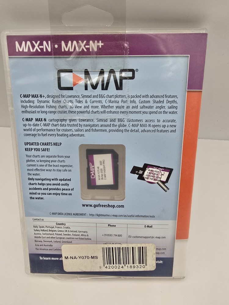 C-Map M-NA-Y070.48 2020 Max-n Max-n+