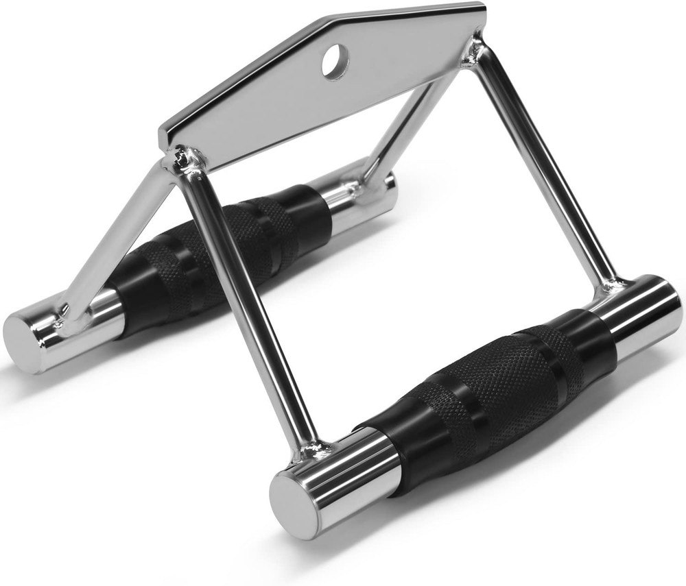 Cable Machine Attachment, Double D Handle & Tricep Rope Cable Attachment, Weight