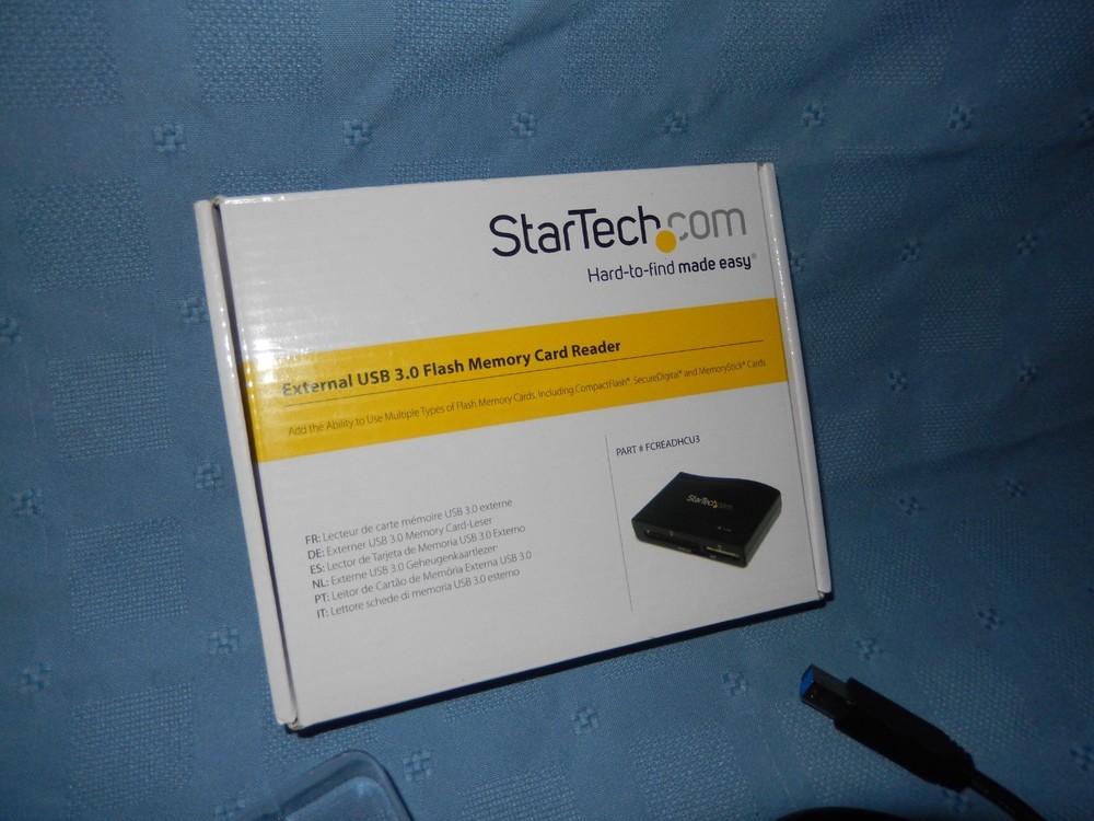 StarTech External USB 3.0 Flash Memory Card Reader - #FCREADHCU3 - Unused