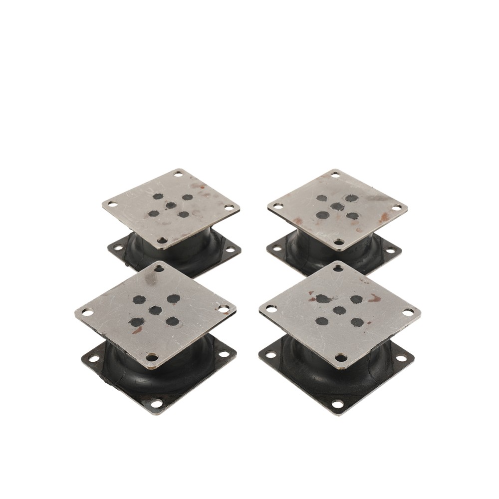 4 Pack - Small Vibratory Plate Compactor Rubber Isolator Shock Mount Replacement