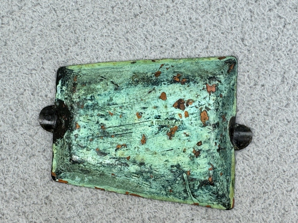 Vintage Ashtray Llama Peru Copper