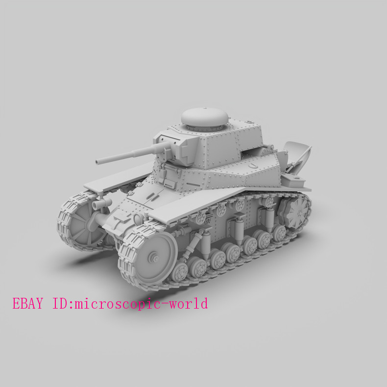 3D Printing 1/72 Model Soviet T-18m light tank Unpainted kit