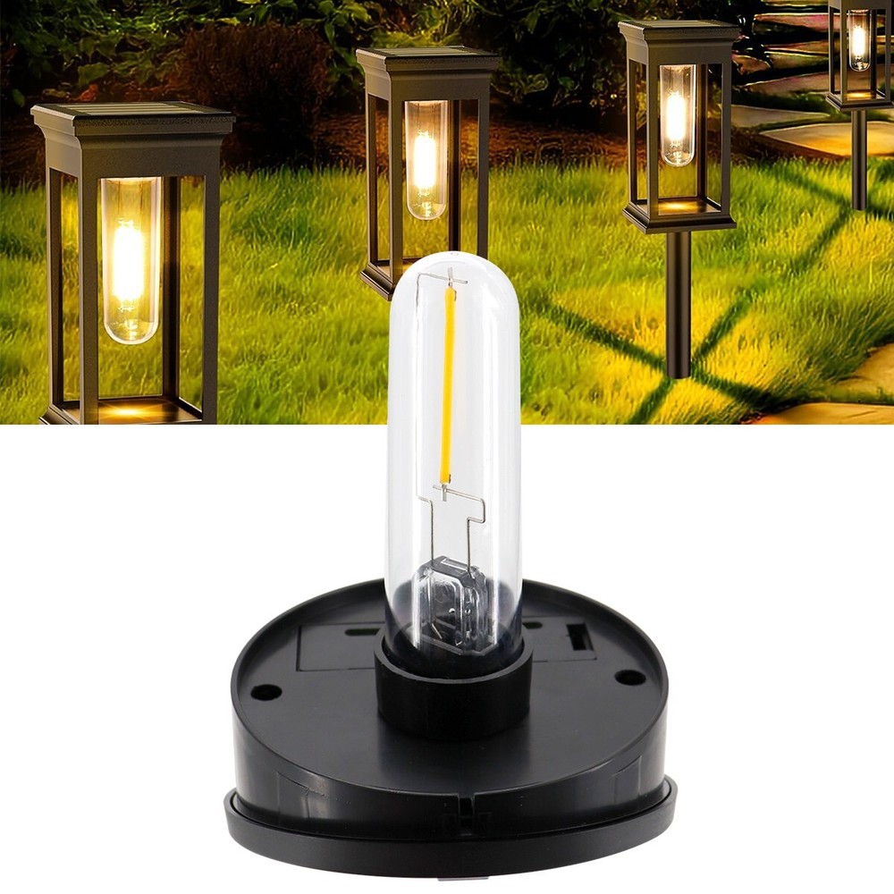 Solar Light Bulb for Hampton Bay Solar Light, 3 Volts Pathway Light Bulb, 1 Pack