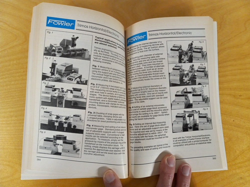 Fowler Quality Measuring Instruments & Precision Tools Catalog (c) 1990, 520 pgs