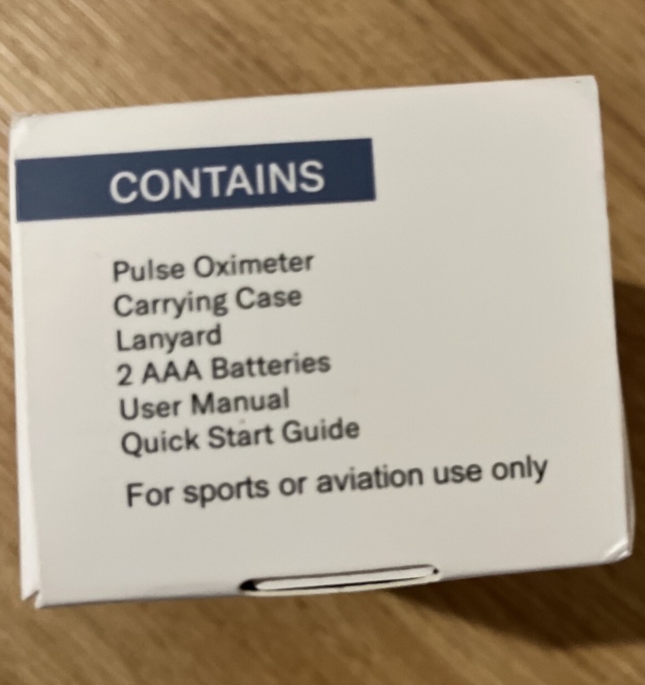 Fingertip Pulse meter Pulse Rate Oxygen Saturation Perfusion Index NEW