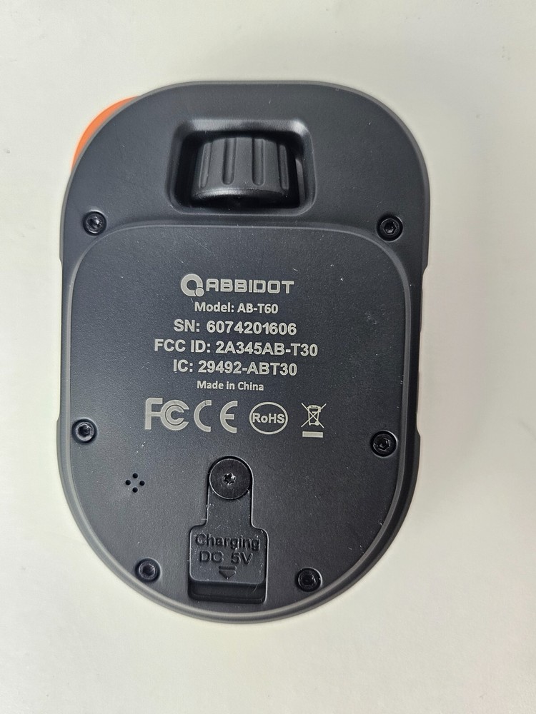 Abbidot T60 E-Collar for Training 5 Training Modes Black