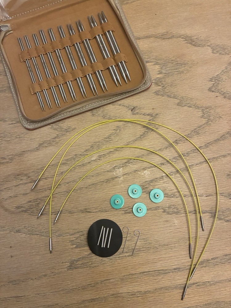Interchangeable Circular Knitting Needles Set (case Included)