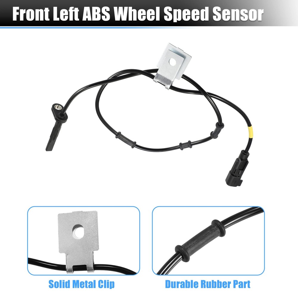 Car ABS Wheel Speed Sensor Front Left Wheel ABS Brake Sensor w/Harness for Ch...