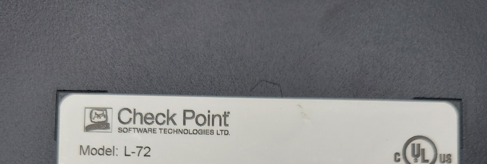 Check Point L-72 Firewall & Security Appliance