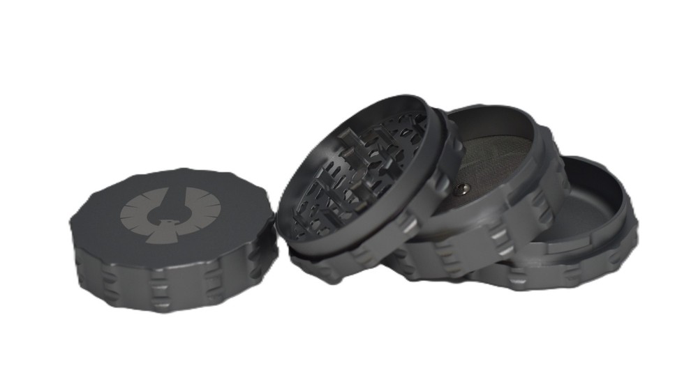 Phoenician - Large 4 Piece Silver Grinder Authentic