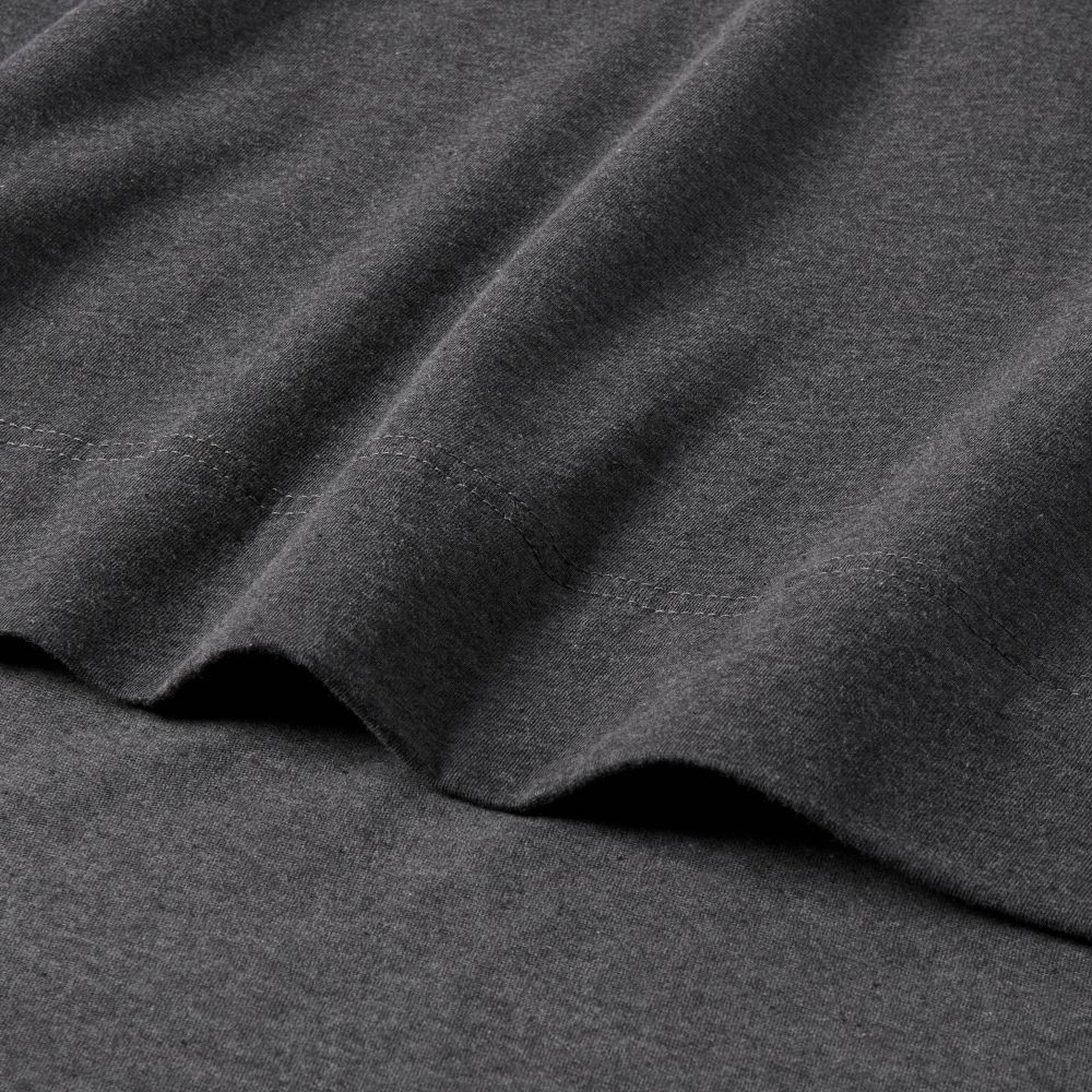 Queen Cotton Jersey Sheet Set Heather Charcoal - Threshold
