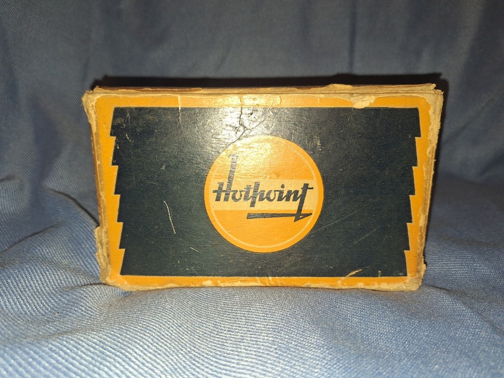 Antique Hotpoint Iron In Original Box