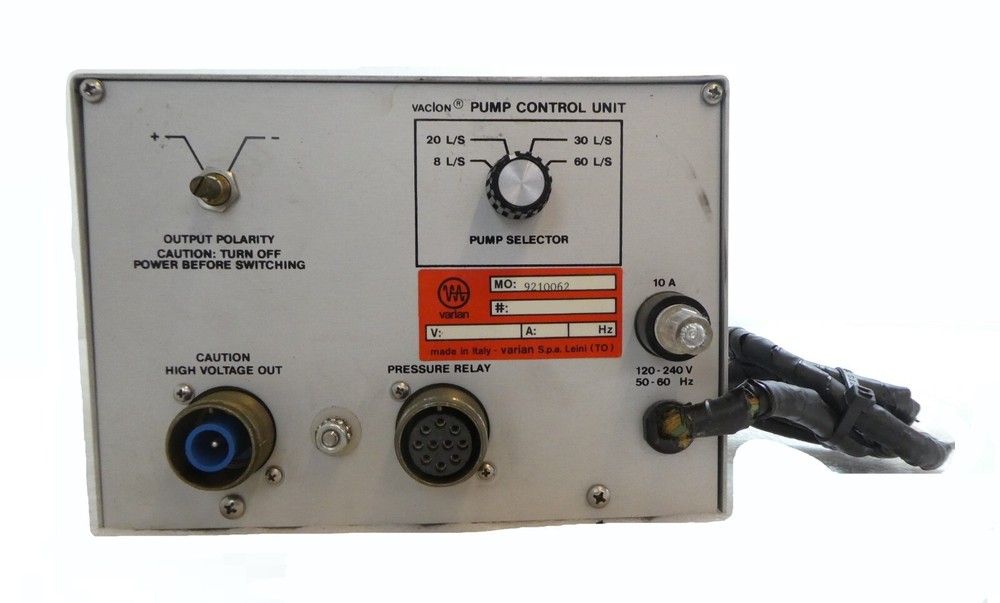 Varian 68375 Pump Control Controller Module 9210062 Working Spare