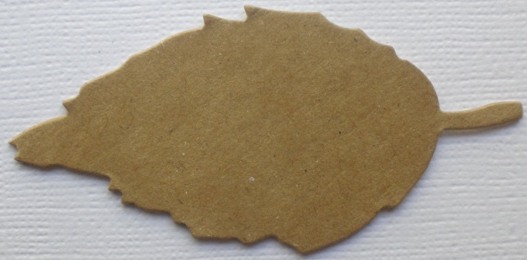 {10} ASSORTED FALL LEAVES - Autumn Leaf Foilage - Bare Chipboard Die Cut