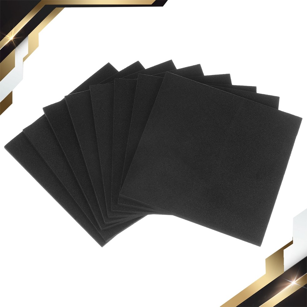 8PACK Foam Padding Sheets 1/8" Thick x 4" Long Square EVA Foam Sheet