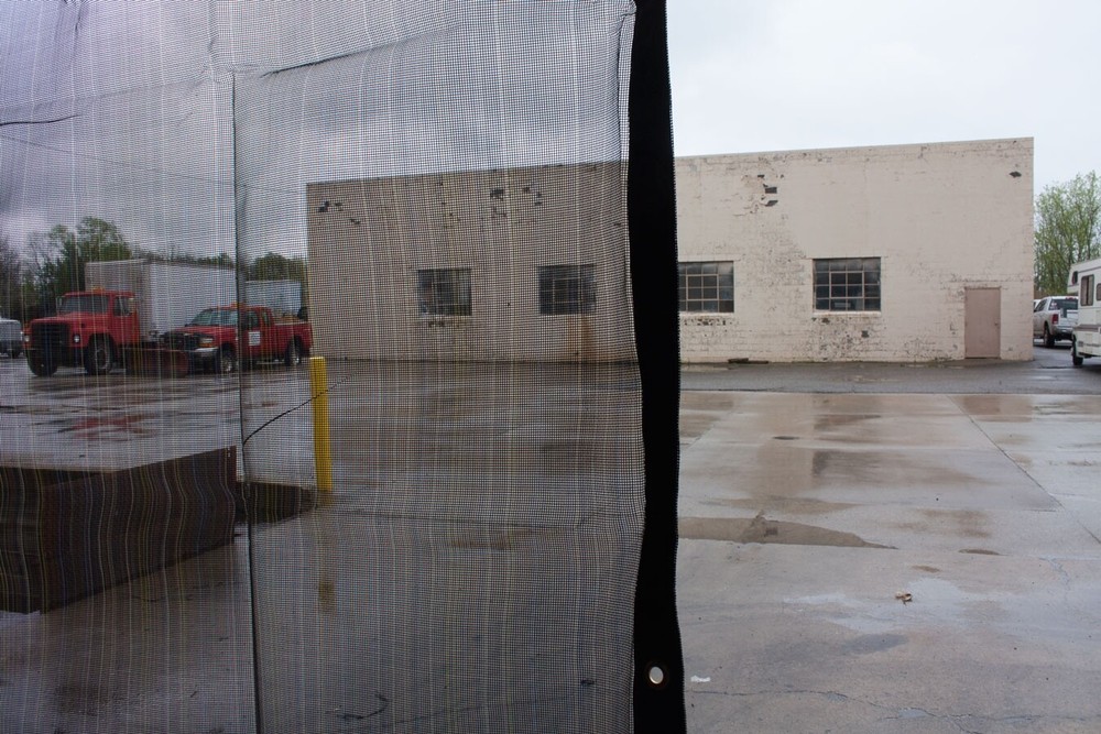 12'x16' 10oz Multi Mesh Tarp PVC Coated Poly Shade ROLL-OFF