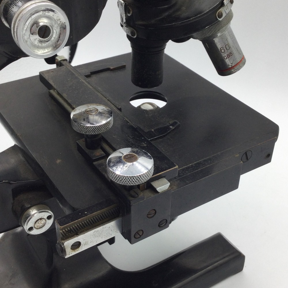 Vintage Spencer Buffalo Cast Iron Microscope 218515